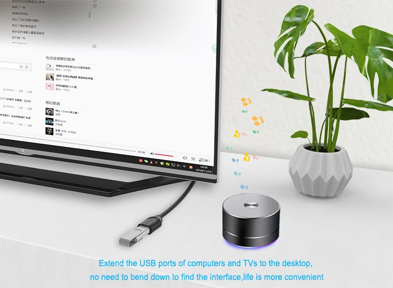 Mindpure high quality 0.5M 1M 1.5M 2M 3M USB 2.0 3.0 Data Extension cable AM/AF Male to Female USB Extended Cable