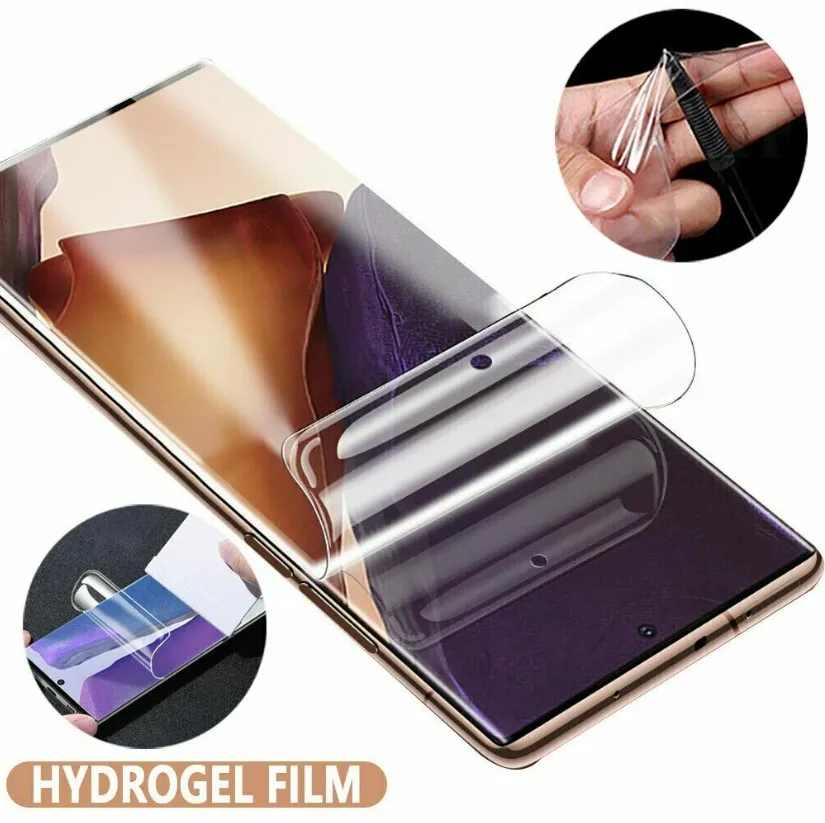 Гидрогелевая пленка RICOO для iPhone 13 7 8 Plus 6 полное покрытие ТПУ защита экрана 11 12 Pro mini XR X XS Max SE 2020