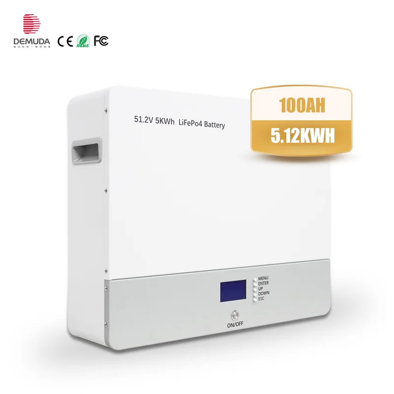 Смарт BMS 5kwh Lifepo4 литиевая батарея 100ah 48В перезаряжаемая солнечная энергетическая система резервное питание настенная для дома