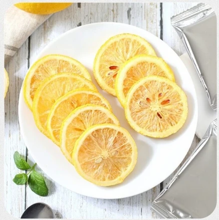 
professional manufacture Brand New Freeze drying lemon dried powder Healthy fruit snacks 