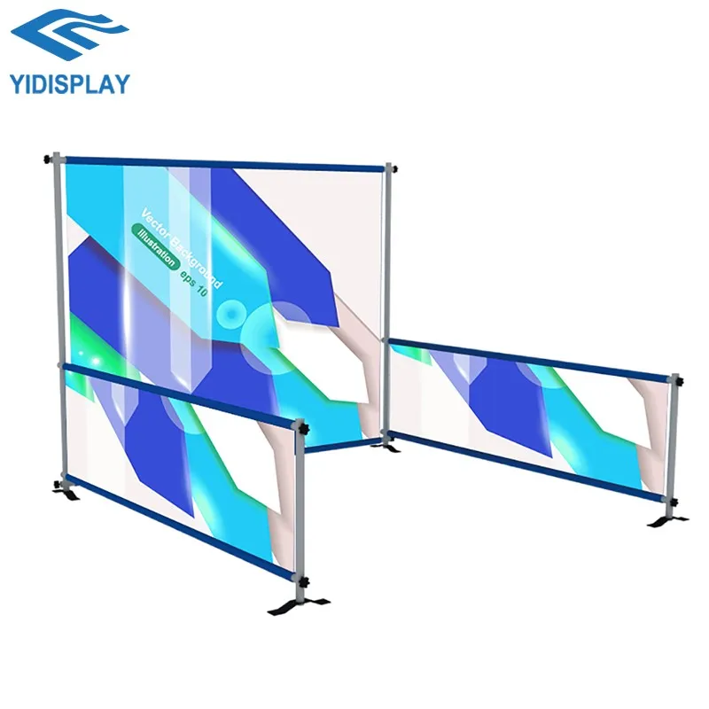 High Quality Customized 8Ft Portable Back Drop Exhibits Booth Displays