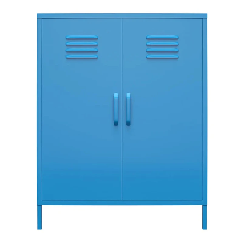 Upright cheap home steel storage cabinet