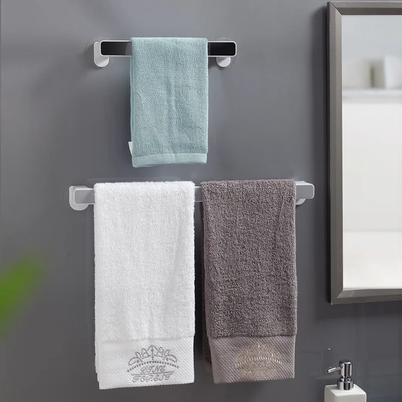 
High Cost-Effective New Products Bathroom Cheap Black Wall Mounted Towel Rack Price 
