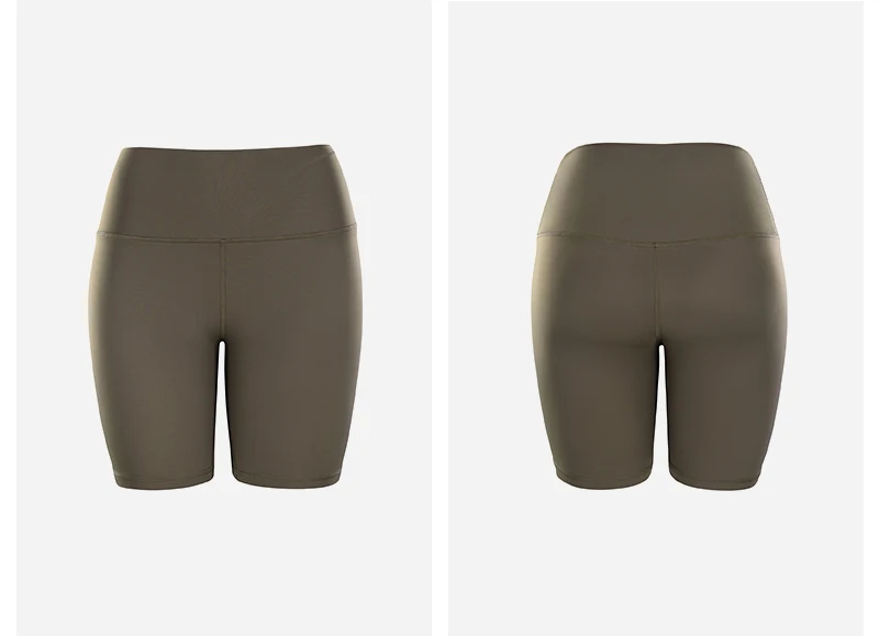 Women Carvico Econyl nylon high waist sun protection fitness bike shorts