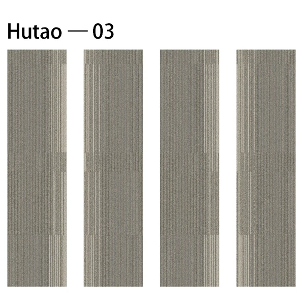 
PVC Backing Loop Pile Removable Carpet Tiles 50*50 Office Modular Carpet Plank 