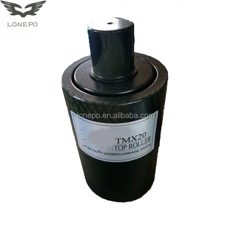 Hight quality TXM20 undercarriage spare parts top carrier roller for TATA HITACHI mini excavator