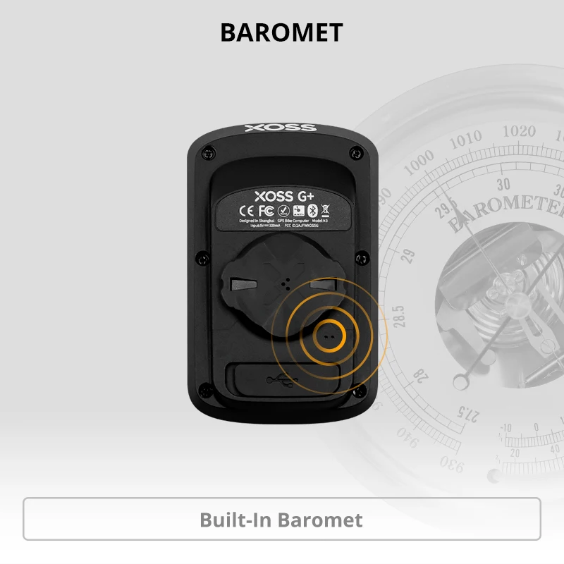 GPS Bike Computer G+ Wireless Cycling Speedometer Road Bike MTB Waterproof Bluetooth ANT+ Cadence Speed Bicycle Computer