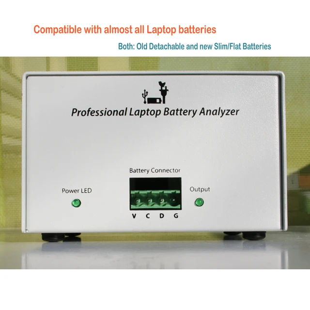 Universal Laptop Battery Tester NLBA1,Auto Battery Tester With PC Software Controlled