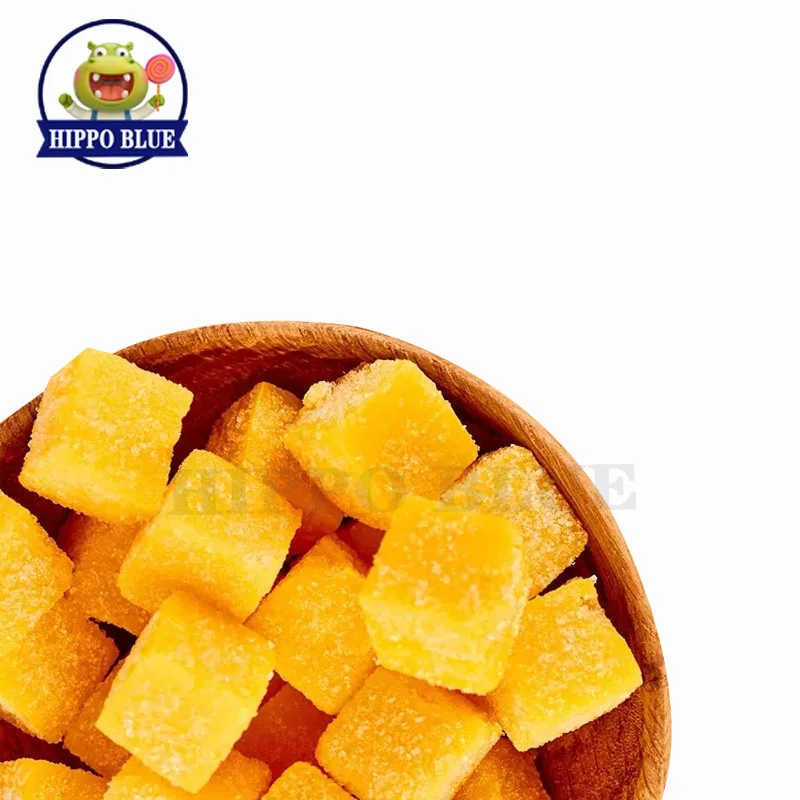 Высокое Качество Халяль сочное мягкое желе конфеты Манго вкус Мармеладные Конфеты Мягкие