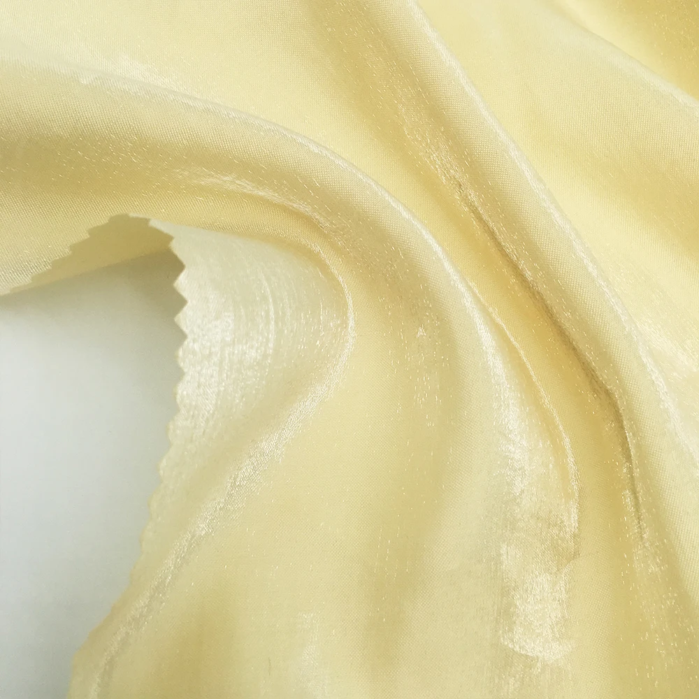 Rayon poly shiny satin comfortable fashion woven dyeing fabric