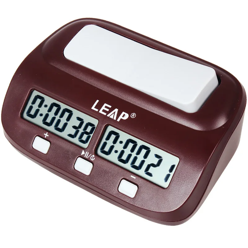 hot sale Chess Clock Digital Chess Timer ABS Professional for Board Games Timer with Alarm Function Black