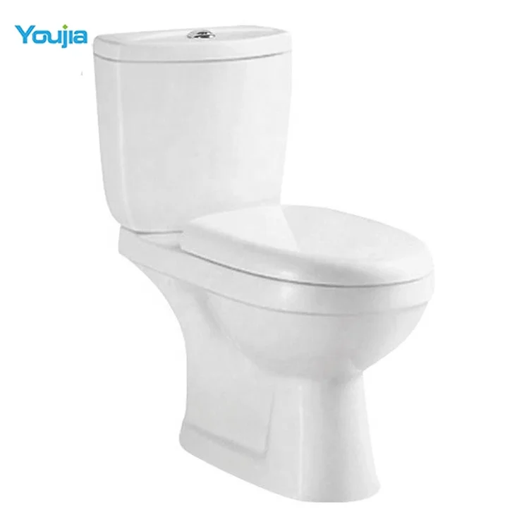 High quality cheap floor mounted two  Piece toilet ceramic toilets