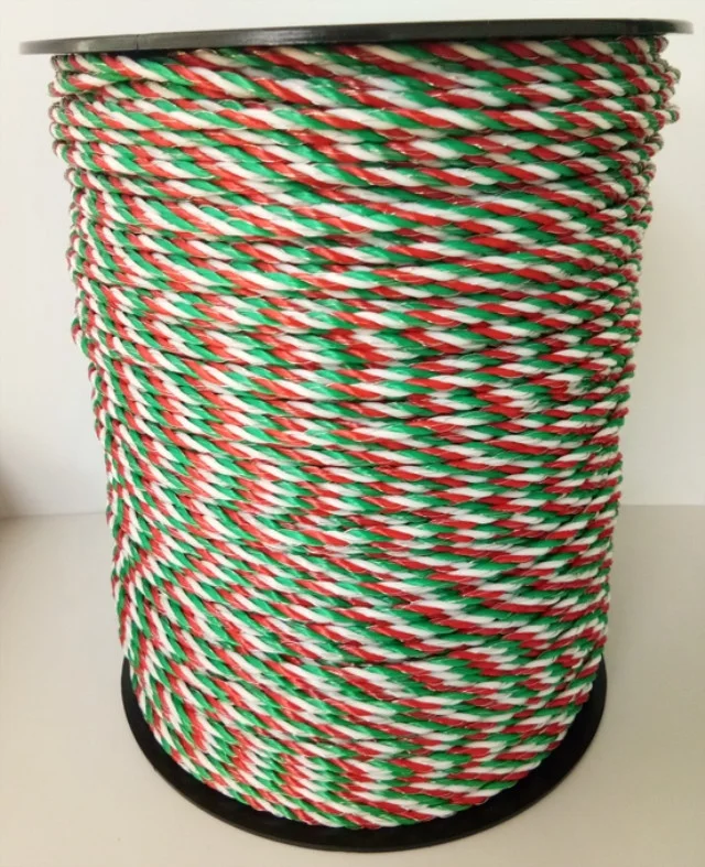 China factory customized 400M polywire for horse and cattle electric fence security
