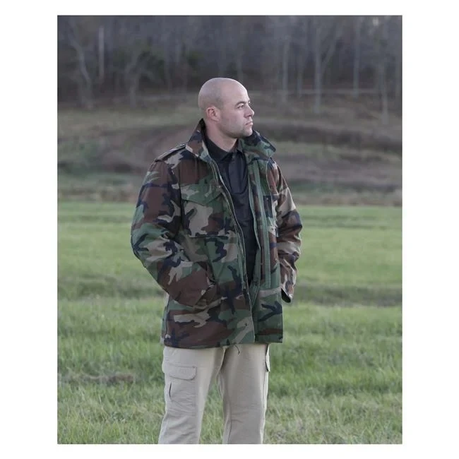 Лесной камуфляж куртка M65 Полевая куртка