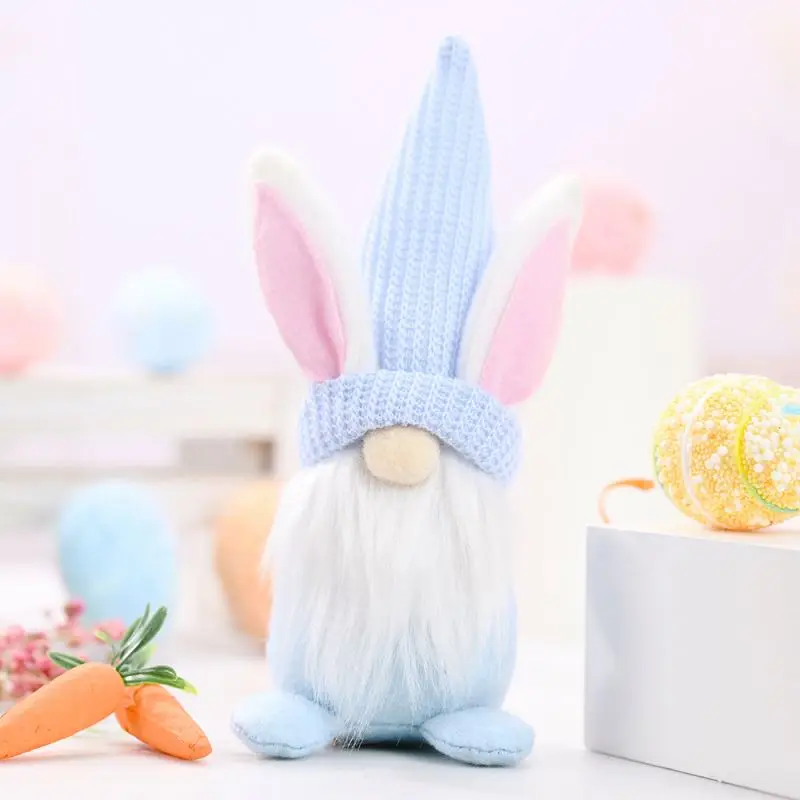 New arrivals Plush Bunny Faceless gnome dolls Easter Gift holiday Party Decorations Table Ornament Easter Rabbit Doll Gnomes