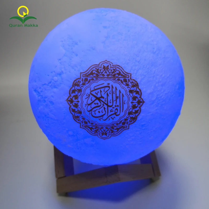 2019 Новый горячий светодиодный лунный свет лампы беспроводной Bluetooth Коран динамик