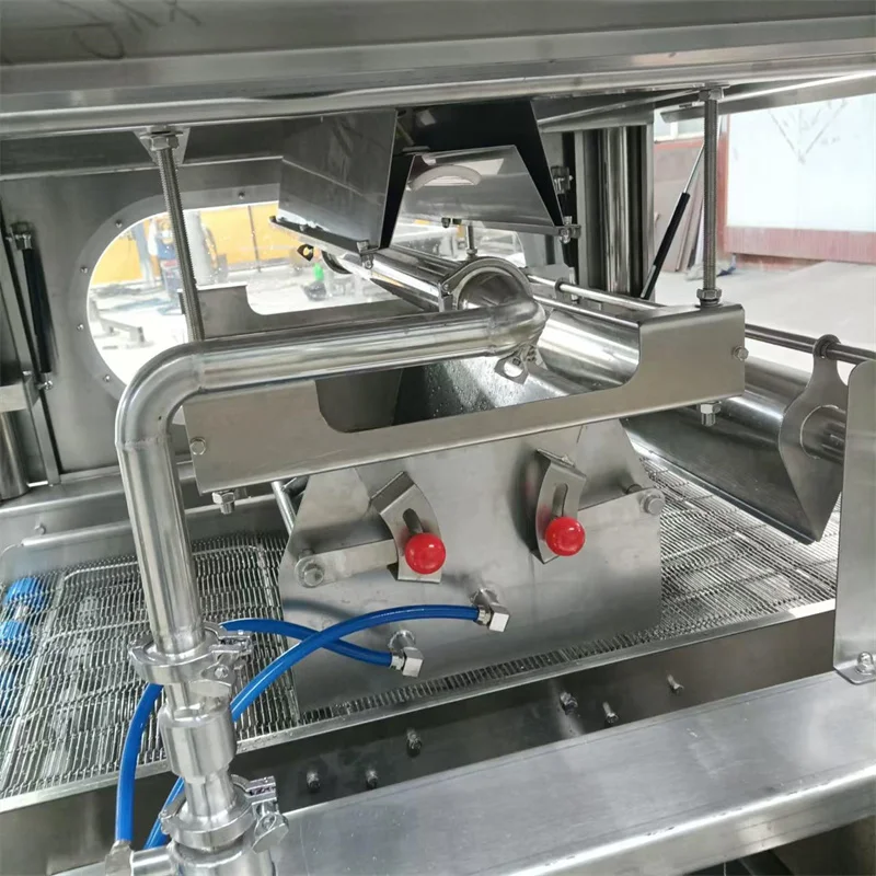 Fully automatic enrobing machine chocolate  small  chocolate tempering machine enrobing  enrober coating equipment