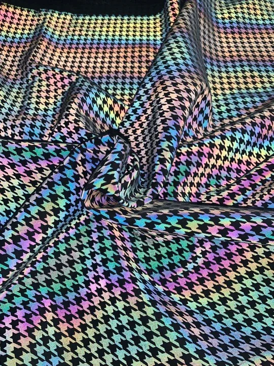 reflective fabric stretch reflective fabric waterproof reflective fabric for clothing