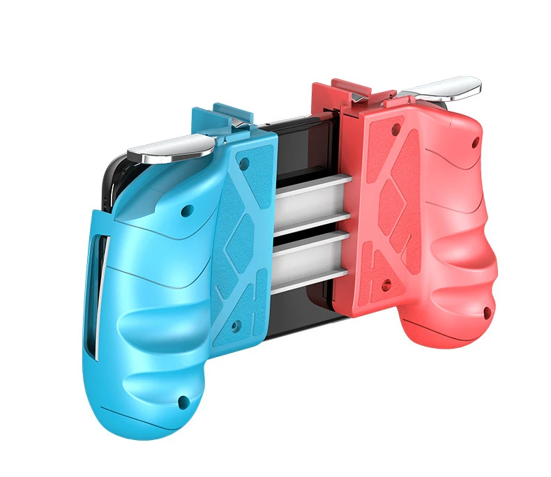 Игровой контроллер с триггером, геймпад для стрельбы, металлическая кнопка для стрельбы, джойстик для мобильного телефона, геймпад для PUBG