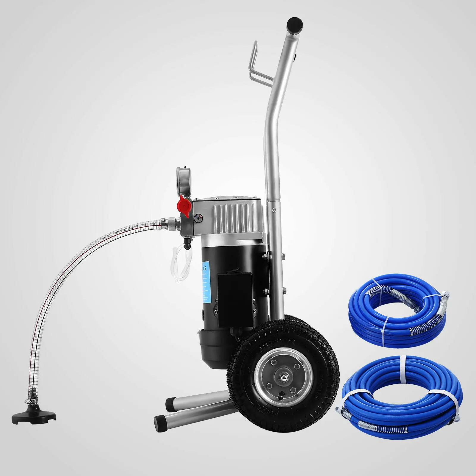 
Airless Wall Paint Sprayer Spray Gun DIY 3.8L/min Note Maximum High Pressure 