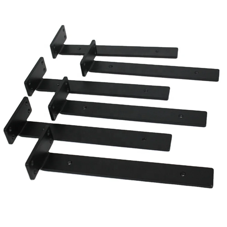 Metal Heavy Duty Shelving Support Bracket Load-bearing Support Shelves Bracket Hidden Support Floating Shelf Bracket