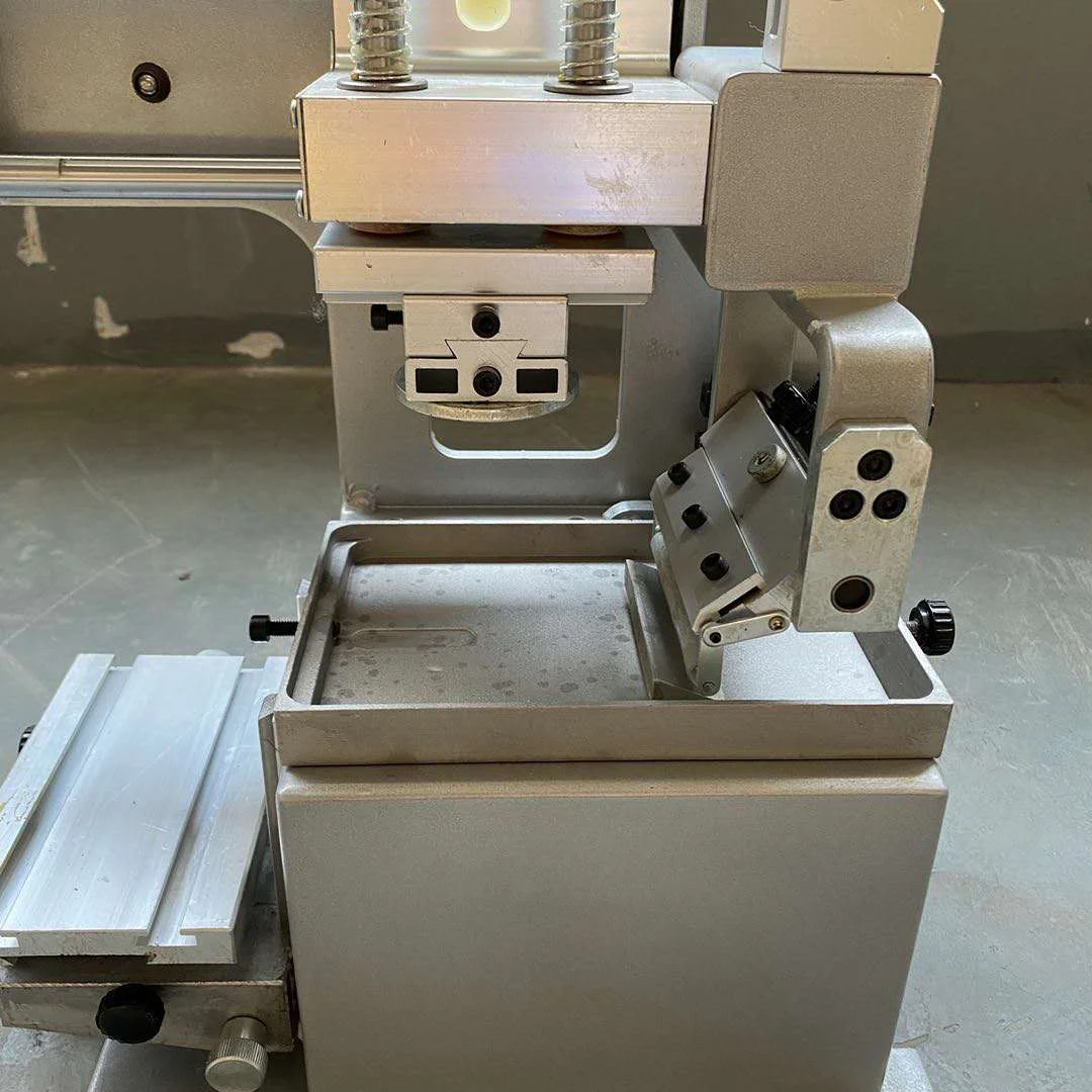 Manual Pad Printer Machine with open well system for Sign Logo DIY Transfer 60x100mm cheap price