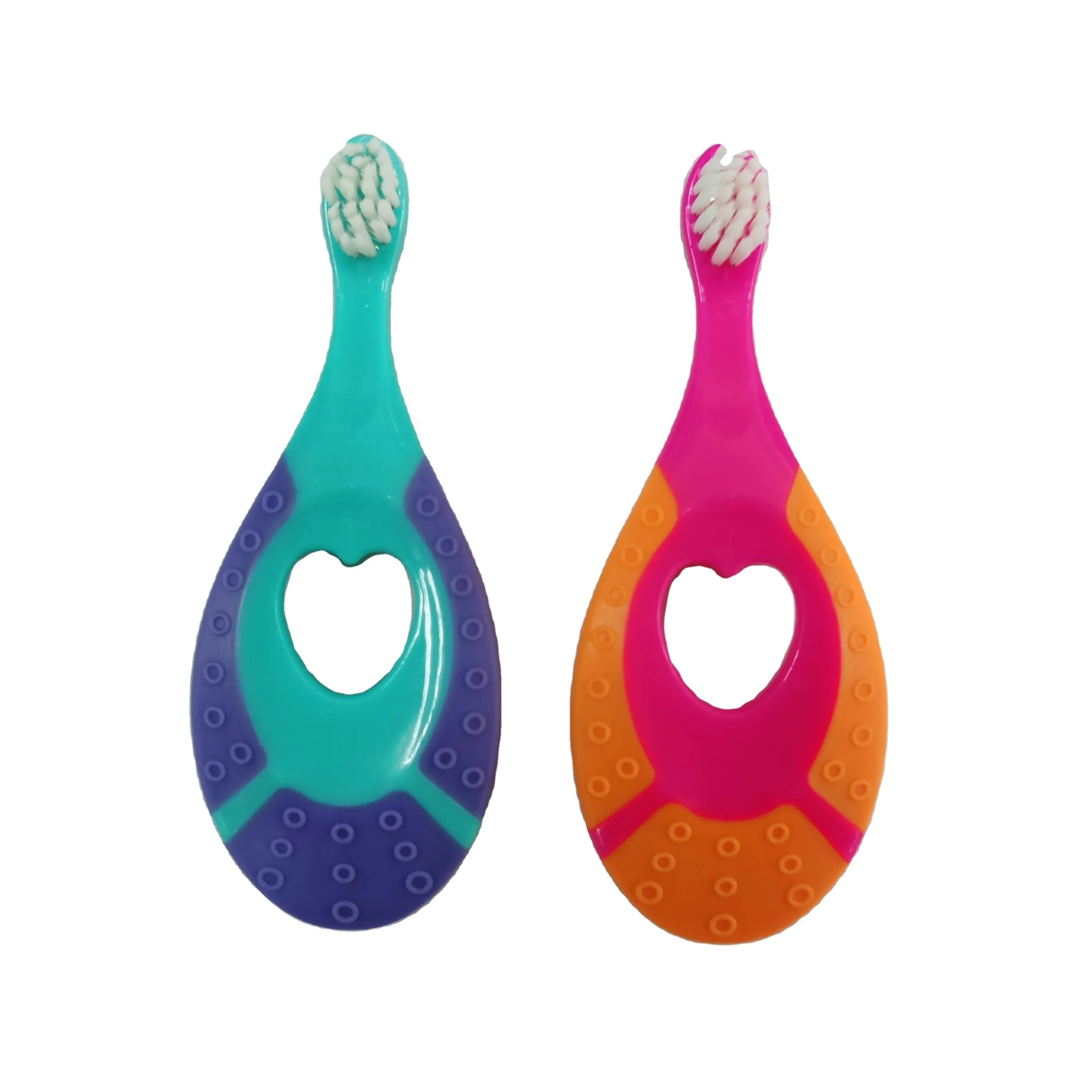 super soft wide head adult toothbrush pack accepts personal customization wide head brush  U-shaped toothbrush for kids