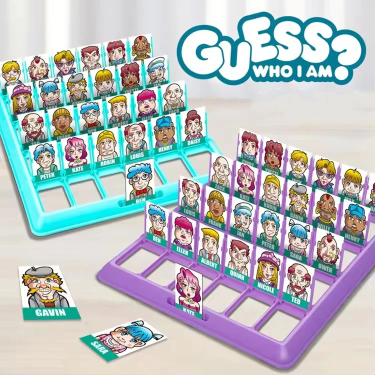Educational Play Guess Who Is A Family Gathering Board Intelligent Interactive Board Game Logic Training Children Puzzle Toys