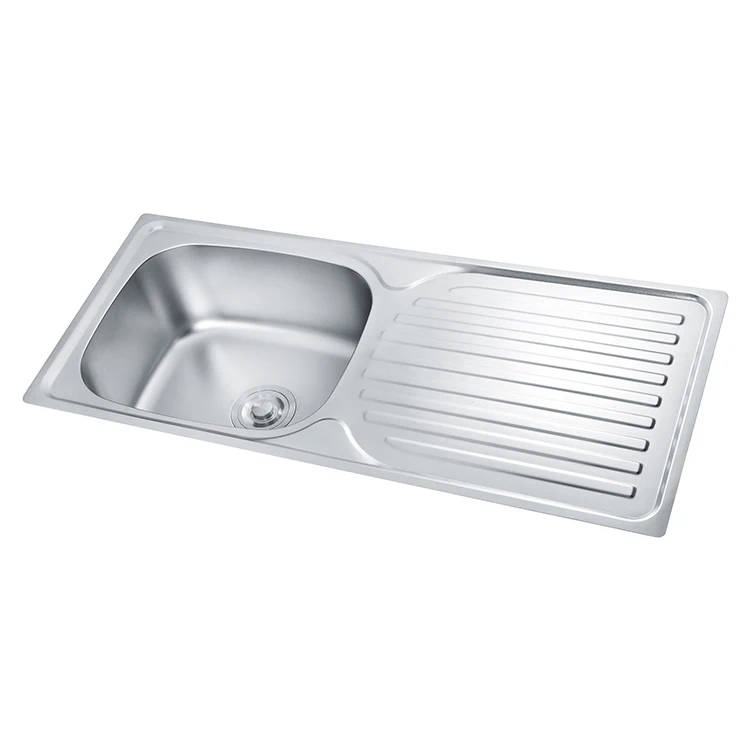 factory price 201 304 CE integral stretching kitchen sinks stainless steel sink kitchen undermount kitchen sink from Holmine