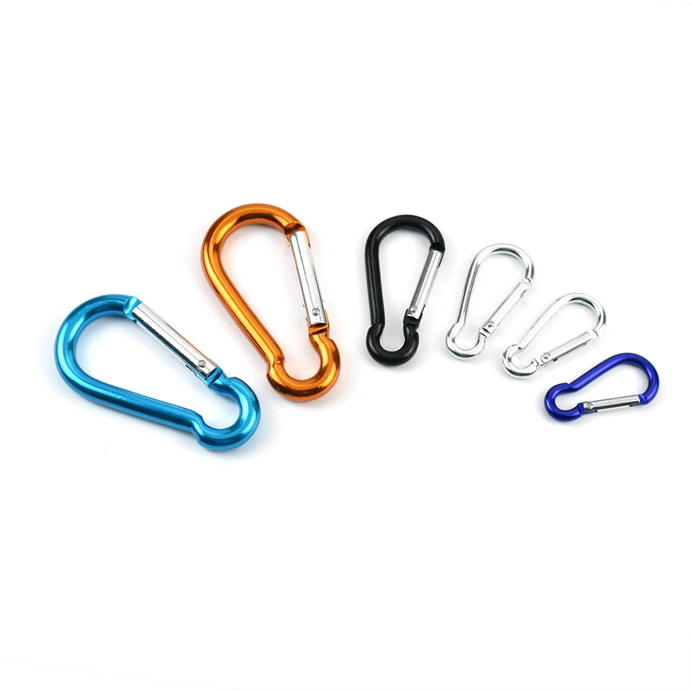 Clip Climbing Custom Spring Carabiners Snap Hook Promotional Keychains Carabiners