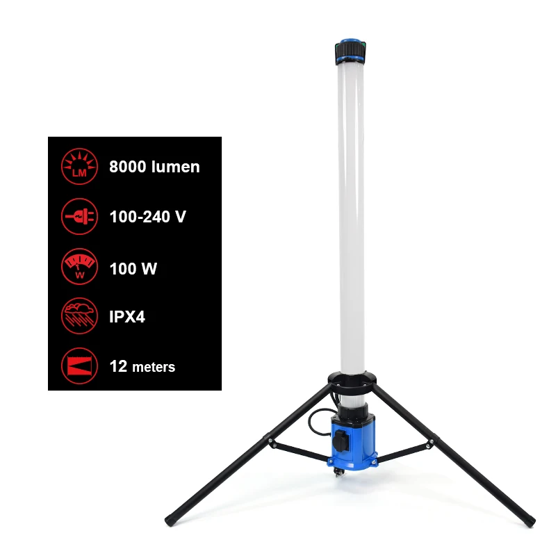 Wholesale Portable Led Work Light for Construction Sites with Tripod Stand