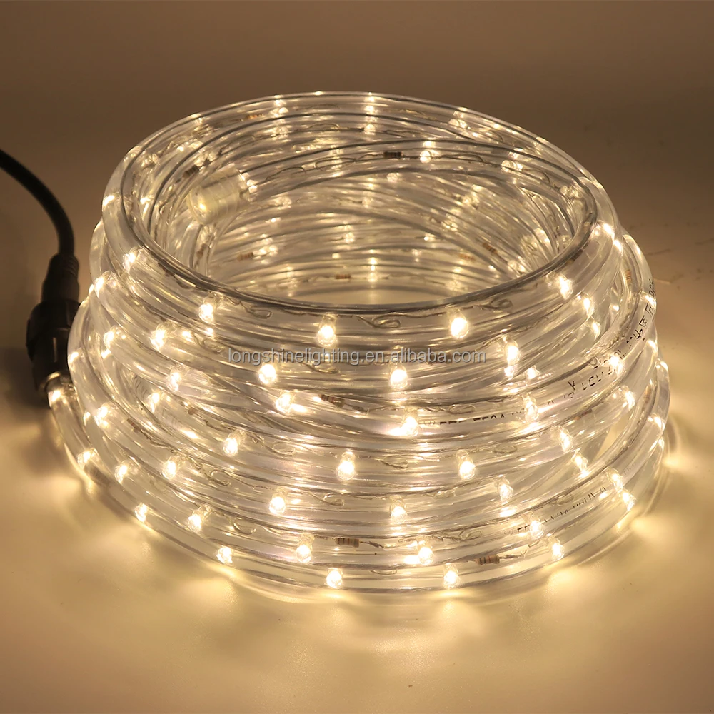 led ultra thin 10mm 13mm  LED Rope duralight  light for Chritstams decoration