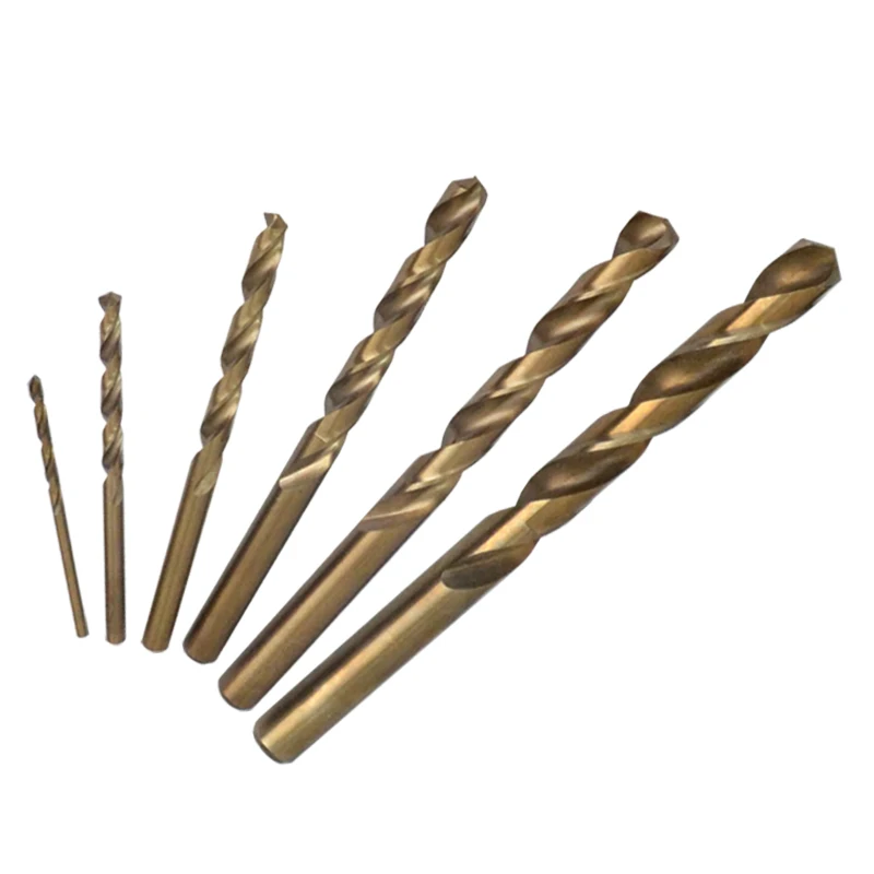 KHT Co M35/M42/M2/6542 сверло с прямым хвостовиком для сверления из нержавеющей стали