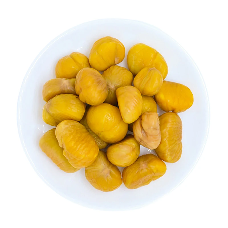 wholesale roasted chestnut cooked chestnut soft healthy snacks