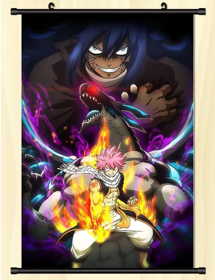 60*90cm 20 Design High  quality Anime Fairy Tails Wall scrolls Waterproof posters Banners