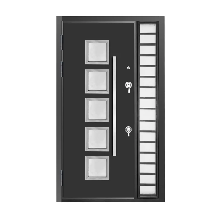 High Quality Hot Sale Project Construction Turkish Steel Armored Front Door