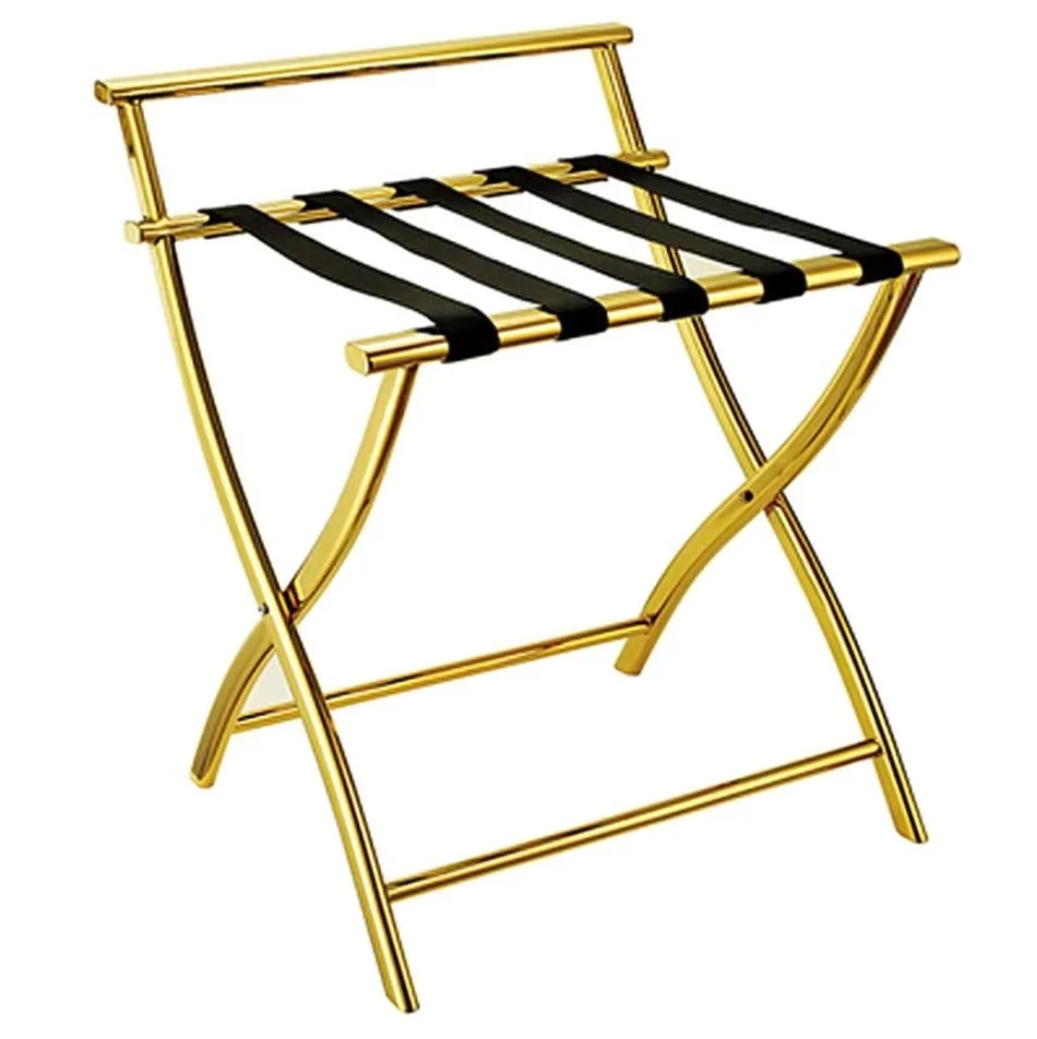 
Luggage Rack Hotel Bedroom Suitcase Stand Rack Heavy Duty Folding Hotel Furniture ISO9001:2008 Modern Neutral Packing 