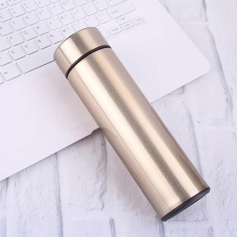 2019 Stainless Steel LED Temperature Display Smart Vacuum Flask Water Bottle With Reminder