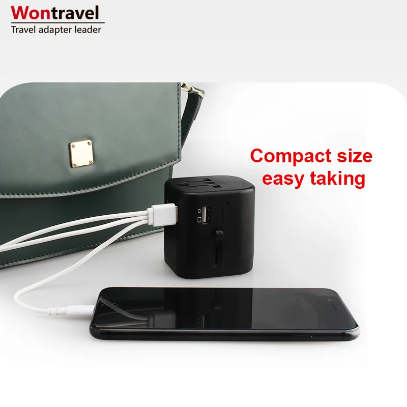 Electrical fast charging adapter multi socket 4.5A smart usb output multifunction socket charger
