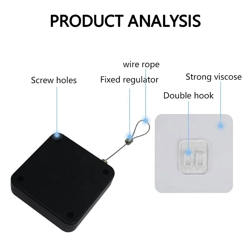 Cierra Puerta Guangdong Portable Anti-Theft Multifunctional Punch-Free Sliding Spring Concealed Automatic Sensor Door Closer