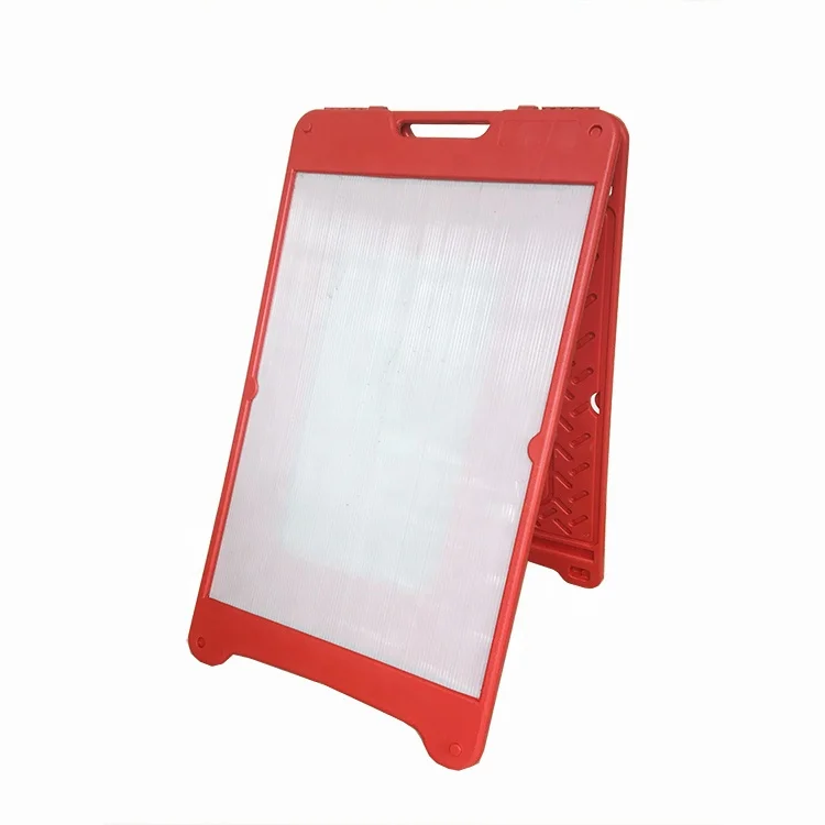 China Hot Sale Good Quality Double Side Advertising Boards Poster Stand Sidewalk A Frame Sign