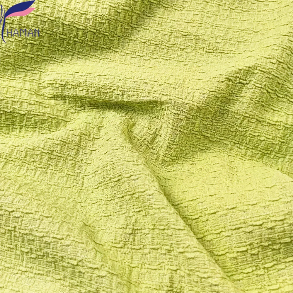 lowest price Stretch colorful Crepe Polyester Spandex Fabric for women clothes,Turban,  Chiffon Dress, Gown, fashion garment