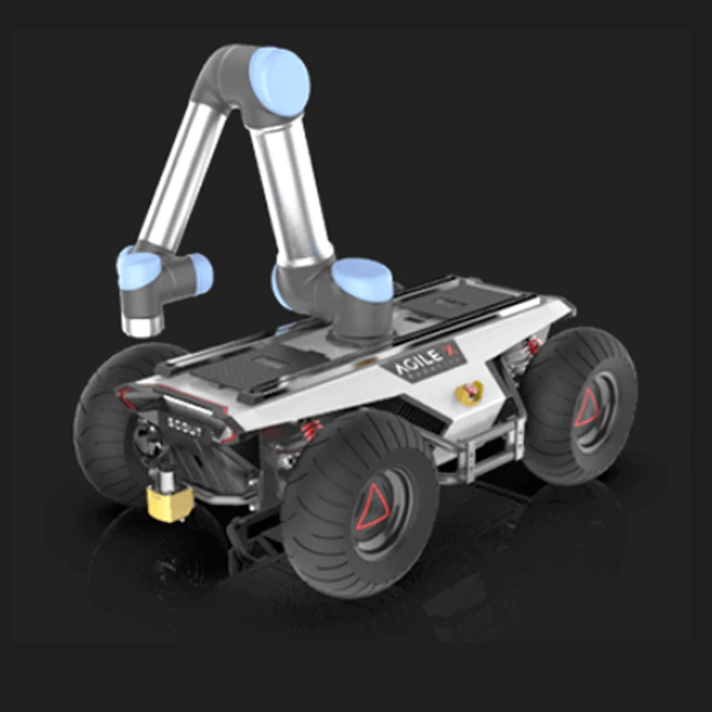Automatic Intelligent Manipulator robot car Autopilot UGV Chassis carrier  fully autonomous prototype vehicles