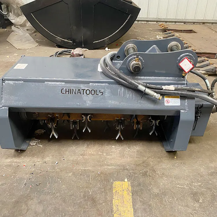 7.5 tons excavator lawn mower 8 tons excavator lawn mower fast mowing and weeding
