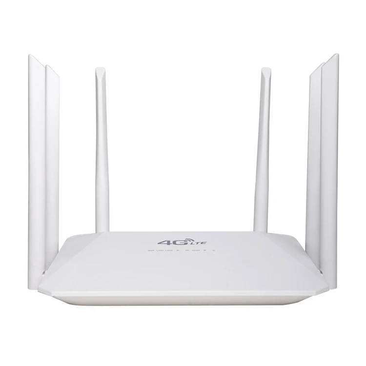 T-elek C521 LTE Indoor CPE with 300mbps Max. LAN Data Rate 4G WiFi Router with External Antenna Sim Card Slot Home Use OEM/ODM