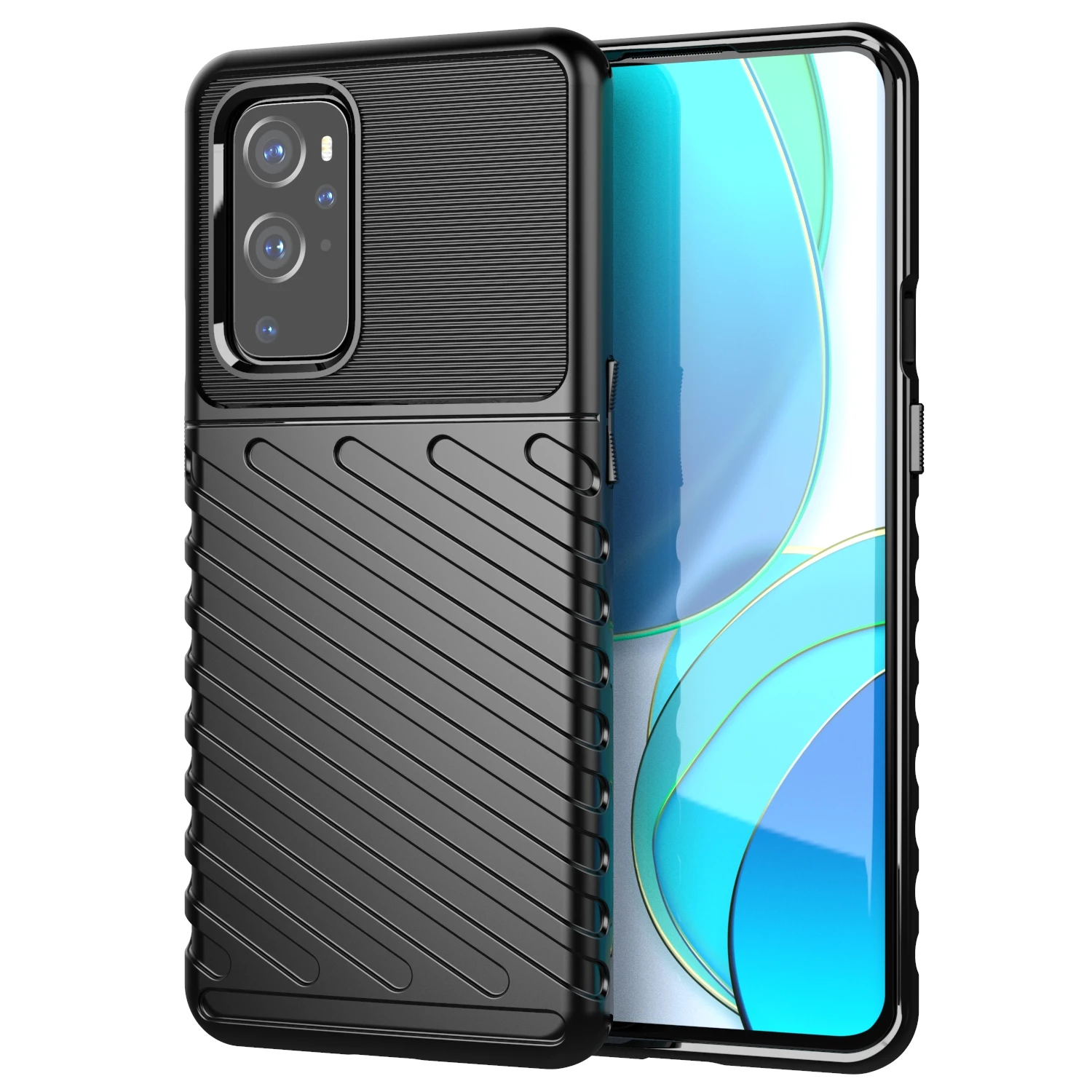 Luxury TPU Shockproof Cell Phone Case Factory wholesale Soft Silicone mobile Back Cover Accessories For Oneplus 9 Pro