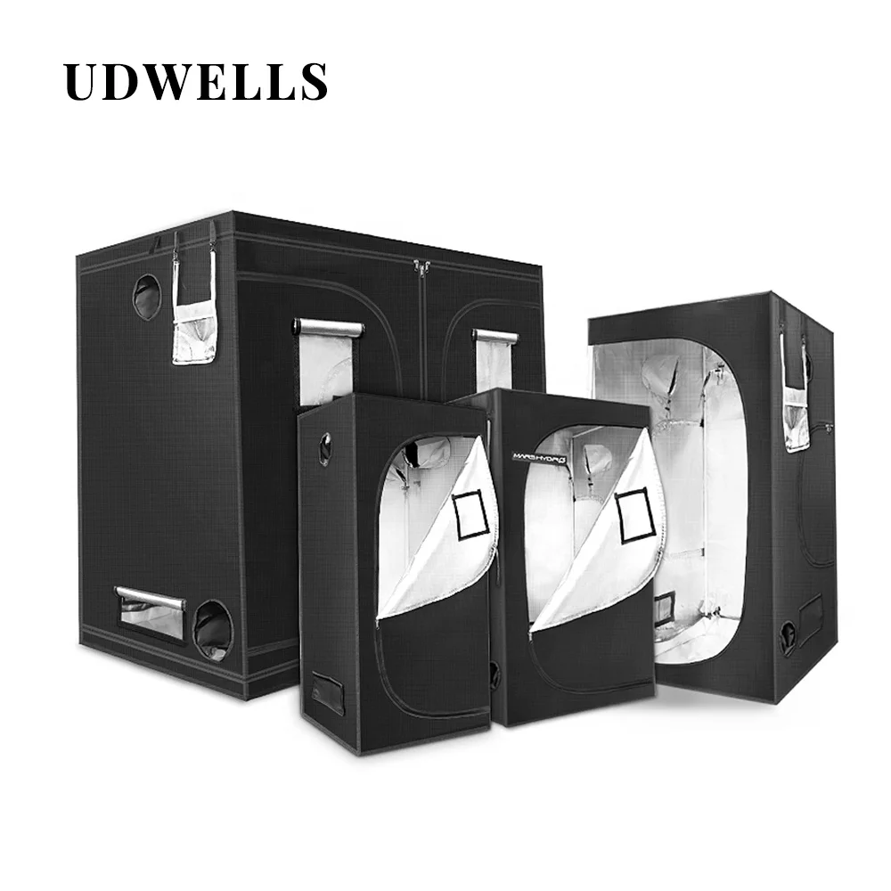  UDWELLS 300x300x200 120x120x80 10x10 огромный 1680D прочный Майларовый комнатный растительный