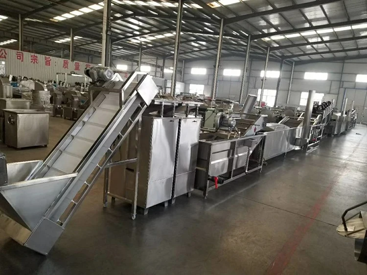 potato chips full automatic line small capacity with low price