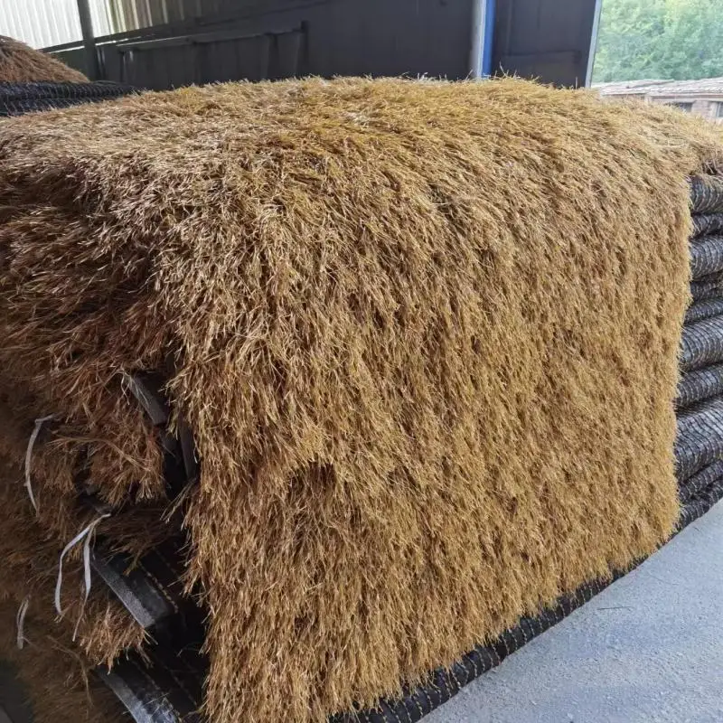 UV Resistant Simulated Thatch Roof - Plastic Thatch for Long-Lasting Beauty Durable, Waterproof, Eco-friendly.