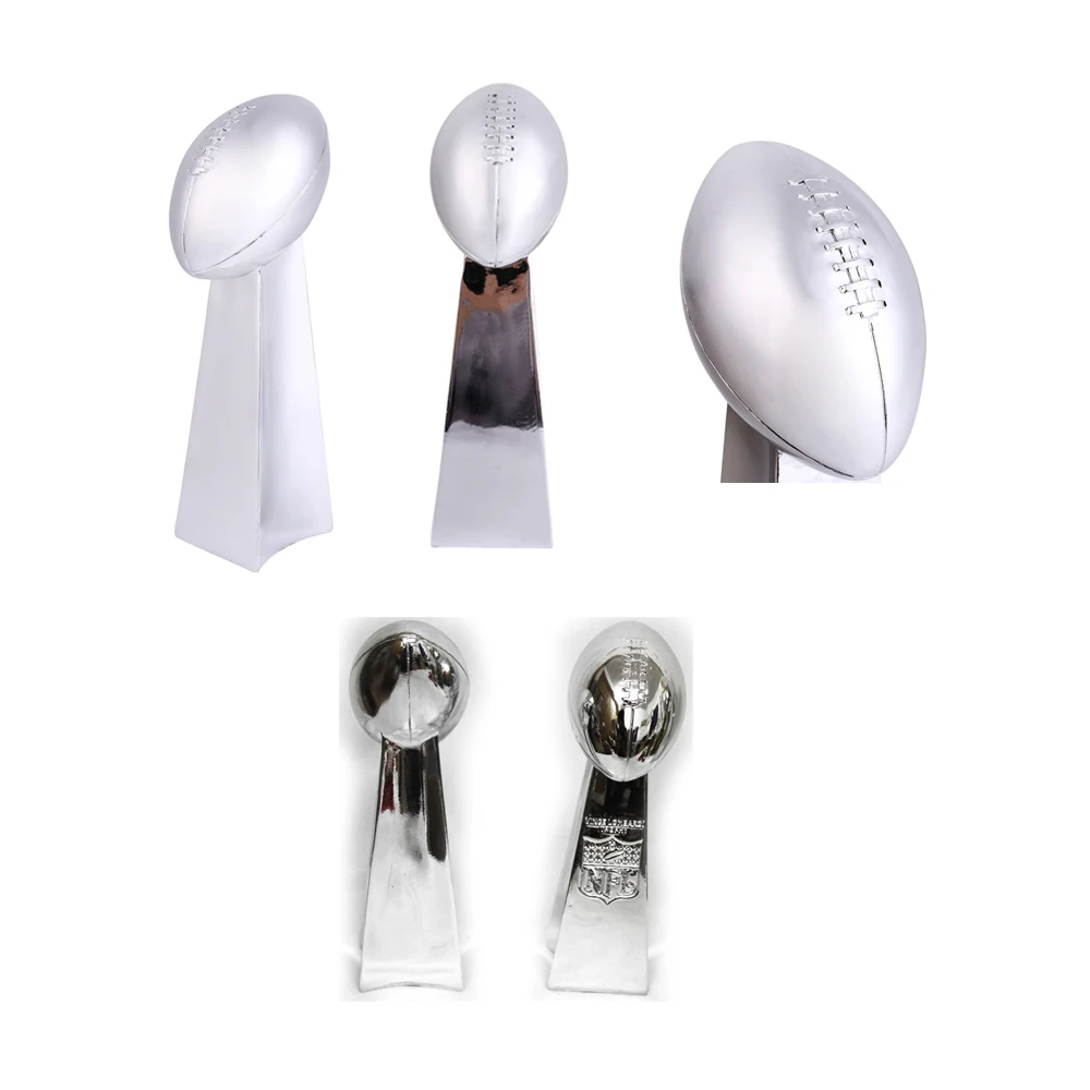 New design resin soccer ball american football trophy custom awards trophies for 2021